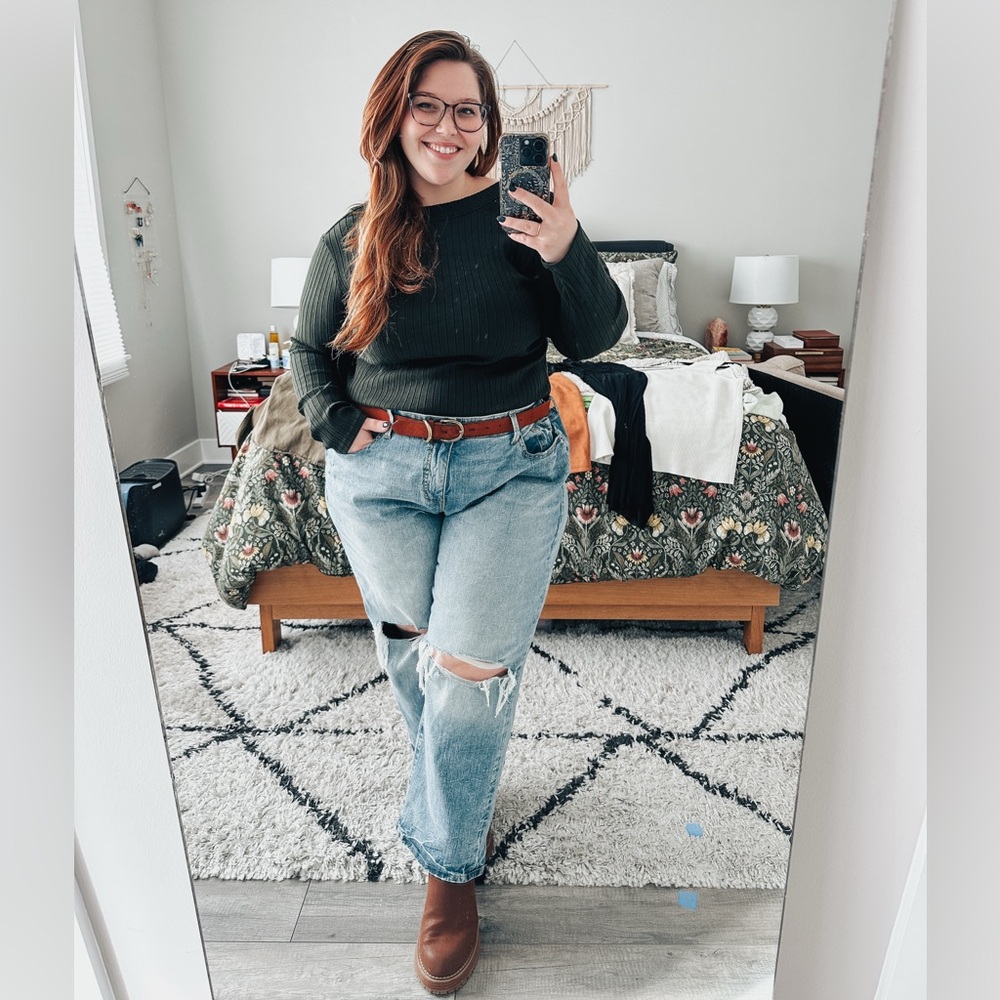 Torrid Ripped Knee Jeans